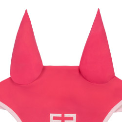 Equestro oornetje met gewatteerde Wave in technische stof Kamperfoelie / ballerina Roze