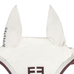 Equestro-vliegendeken met gevlochten koord Antiek wit / bruin