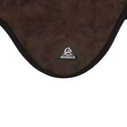 Acavallo Sublime vliegennetje in Louvre met siliconen logopatch Bruin