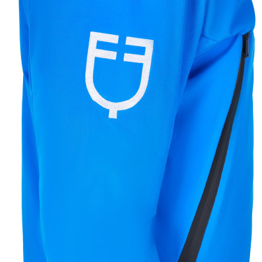 Heren waterdichte jas Equestro x FISE Blauw van Savoye Heren waterdichte jas Equestro x FISE Blauw van Savoye