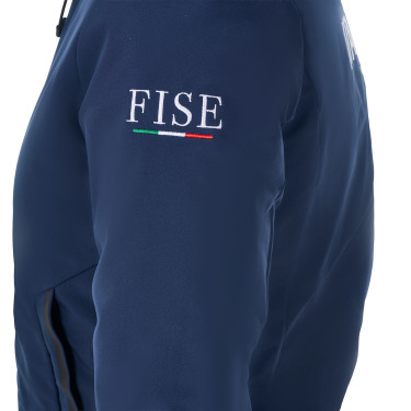 Waterdicht damesjack Equestro x FISE Marineblazer Marineblauw Waterdicht damesjack Equestro x FISE Marineblazer Marineblauw