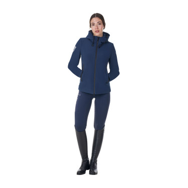 Waterdicht damesjack Equestro x FISE Marineblazer Marineblauw Waterdicht damesjack Equestro x FISE Marineblazer Marineblauw