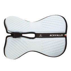 Acavallo Sublime impact schokdemper 0 halve paneel vrije schoft Zwart