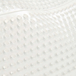 Acavallo Gel NS-S Classic-S halve vlak uitgesneden schokdemper Transparant / natuurlijk schapenvacht