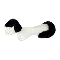 Acavallo Gel NS-S Classic-S vlak uitgesneden schokdemper Transparant / zwart schaap Acavallo Gel NS-S Classic-S vlak uitgesneden schokdemper Transparant / zwart schaap