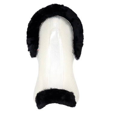 Acavallo Gel NS-S Classic-S vlak uitgesneden schokdemper Transparant / zwart schaap Acavallo Gel NS-S Classic-S vlak uitgesneden schokdemper Transparant / zwart schaap