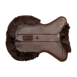 Acavallo Gel NS-S Classic-S vlak uitgesneden schokdemper Bruin / bruin schaap