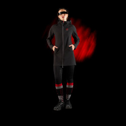 Waterdichte damesrijjas lang Equestro Ridertechnology