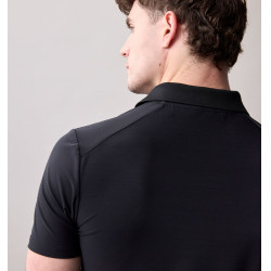 Herenshirt Horseware Mattia met korte mouwen voor training Zwart