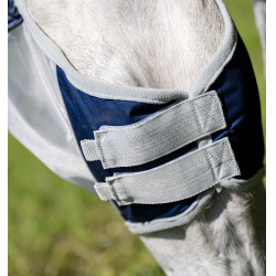 Horseware Shield vliegmasker Marine / zilver Blauw Horseware Shield vliegmasker Marine / zilver Blauw