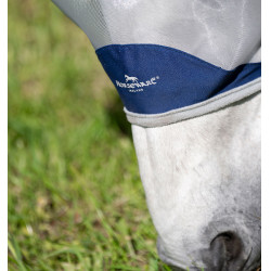 Horseware Shield vliegmasker Marine / zilver Blauw Horseware Shield vliegmasker Marine / zilver Blauw