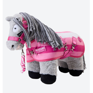 Deken voor Crafty Ponies Horseware Newmarket Rose witney Roze