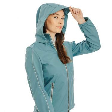 Waterdichte jas Horseware Ascend dames Juniper groen