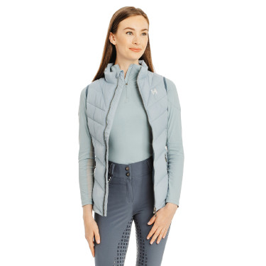 Dames paardrijdbodywarmer Horseware Stride Gemêleerd blauw Dames paardrijdbodywarmer Horseware Stride Gemêleerd blauw