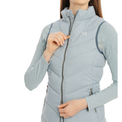 Dames paardrijdbodywarmer Horseware Stride Gemêleerd blauw Dames paardrijdbodywarmer Horseware Stride Gemêleerd blauw