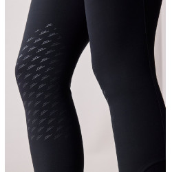 Dames rijbroek met hoge taille Horseware Allora Alessandro Albanese met kniegrip Zwart