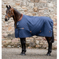 Staldeken Signature 200 g Horseware Marine / bruin / zilver Marineblauw