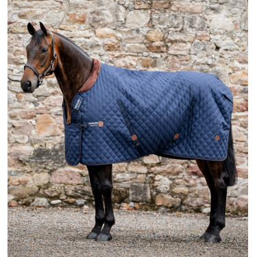 Staldeken Signature 200 g Horseware Marine / bruin / zilver Marineblauw