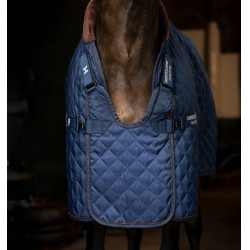 Staldeken Signature 200 g Horseware Marine / bruin / zilver Marineblauw