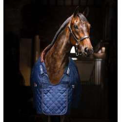 Staldeken Signature 200 g Horseware Marine / bruin / zilver Marineblauw