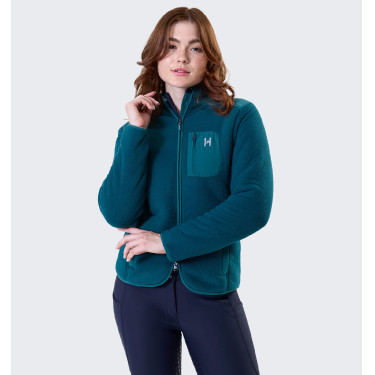 Dames fleecejas voor paardrijden Horseware Pace Dames fleecejas voor paardrijden Horseware Pace
