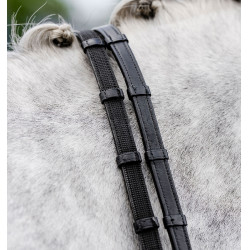 Horseware springteugel met stops Zwart Horseware springteugel met stops Zwart