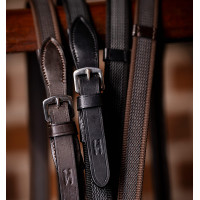 Horseware Continental teugels met rubberen grip Bruin