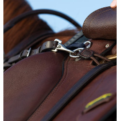 Horseware Micklem borsttuig met martingaal Bruin