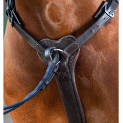Horseware Micklem borsttuig met martingaal Bruin