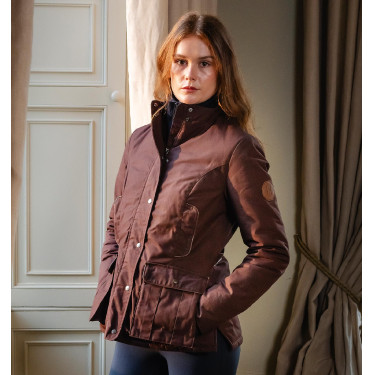 Dames waxjas paardrijden Horseware Newmarket | Equi-Clic