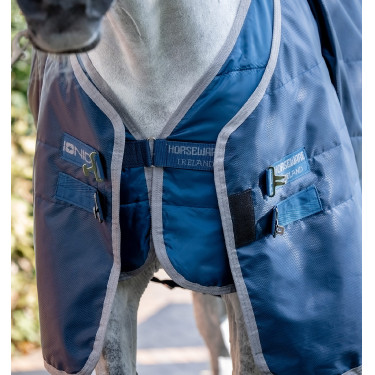 Liner Ionic Therapy Horseware 200 g Keizerlijk blauw / zilver en marine