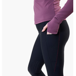 Optifit winterlegging Horseware met kniestukken voor dames Zwart