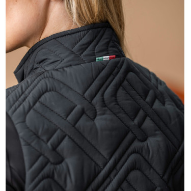 Mouwloze donsbody Horseware AA Neve Monogram dames Zwart