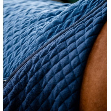 Horseware Signature zweetdeken voor transport Marine Marineblauw