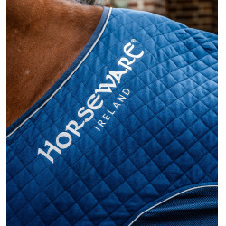 Horseware Signature zweetdeken voor transport Marine Marineblauw