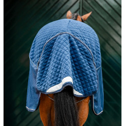 Horseware Signature zweetdeken voor transport Marine Marineblauw