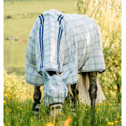 Vliegendeken voor pony Horseware® Newmarket Marine witney Marineblauw