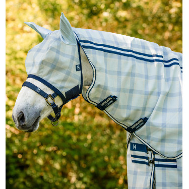 Vliegendeken voor pony Horseware® Newmarket Marine witney Marineblauw