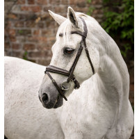 Ponyhoofdstel Horseware Cavesson Zwart