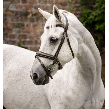 Ponyhoofdstel Horseware Cavesson Bruin Ponyhoofdstel Horseware Cavesson Bruin