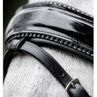 Hoofdstel Horseware Diamante Flash Zwart / zilver