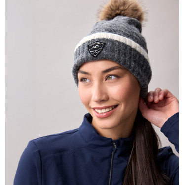 Ruitersmuts met pompon Horseware AA Monogram
