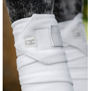 Horseware gewatteerde bandages Wit