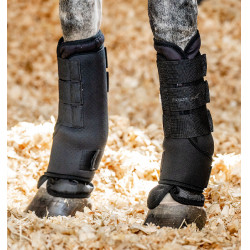 Stalbeschermers Horseware® Pro Bamboo Zwart / zwart Stalbeschermers Horseware® Pro Bamboo Zwart / zwart