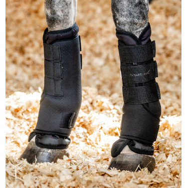Stalbeschermers Horseware® Pro Bamboo Zwart / zwart Stalbeschermers Horseware® Pro Bamboo Zwart / zwart