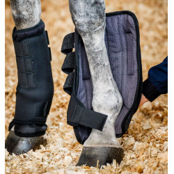 Stalbeschermers Horseware® Pro Bamboo Zwart / zwart Stalbeschermers Horseware® Pro Bamboo Zwart / zwart