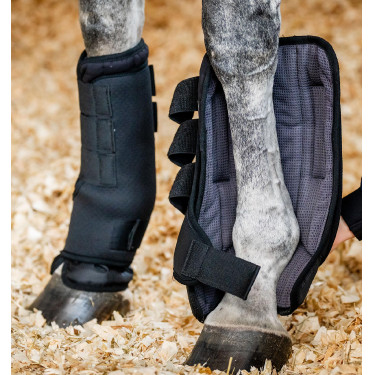 Stalbeschermers Horseware® Pro Bamboo Zwart / zwart Stalbeschermers Horseware® Pro Bamboo Zwart / zwart