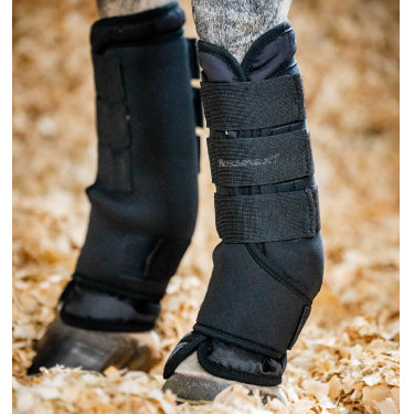Stalbeschermers Horseware® Pro Bamboo Zwart / zwart Stalbeschermers Horseware® Pro Bamboo Zwart / zwart