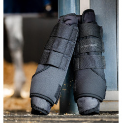 Stalbeschermers Horseware® Pro Bamboo Zwart / zwart Stalbeschermers Horseware® Pro Bamboo Zwart / zwart