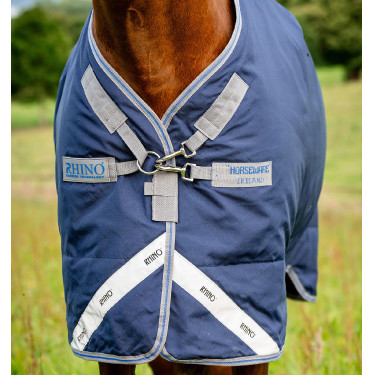 Horseware Rhino Plus regendeken 100g voor paarden Horseware Rhino Plus regendeken 100g voor paarden